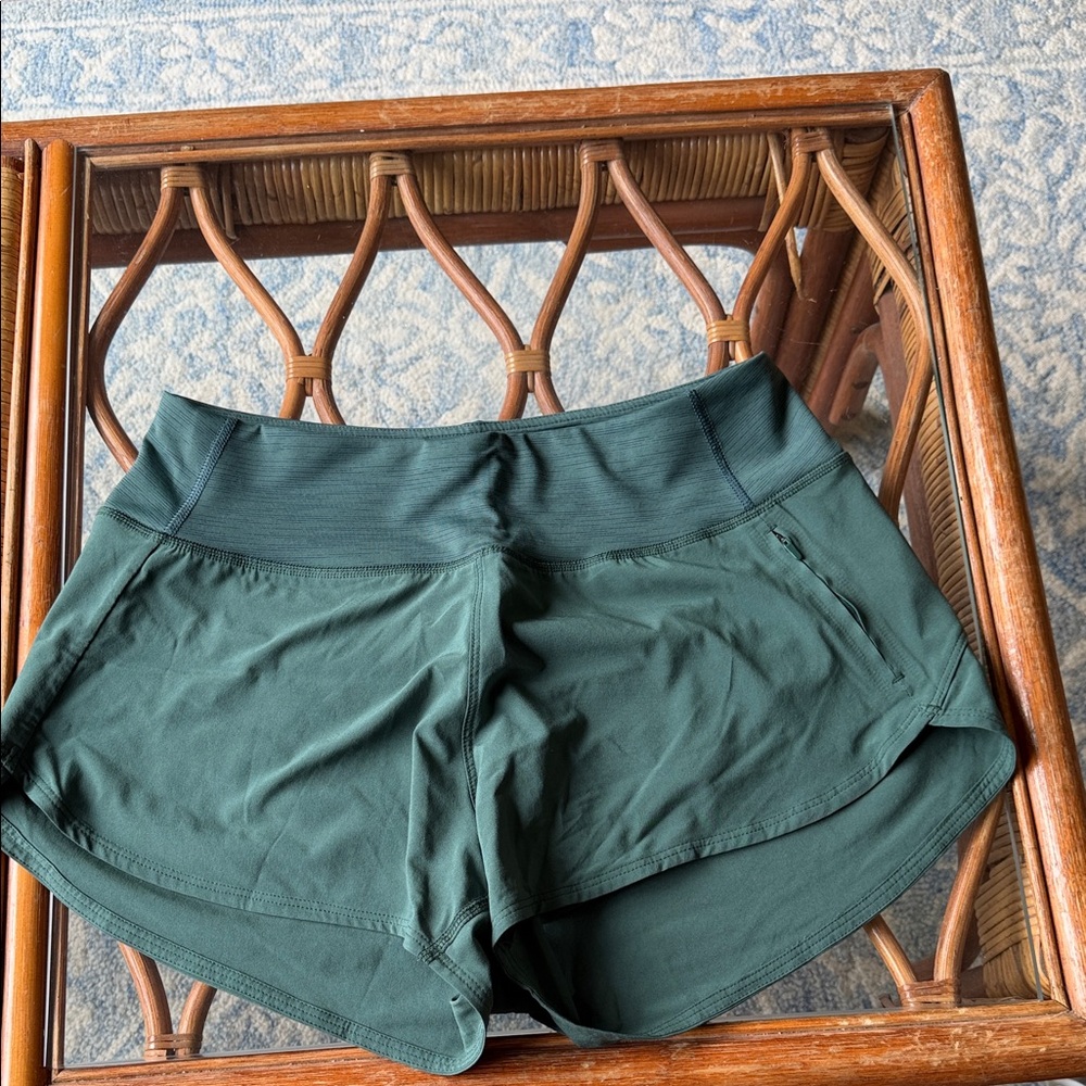 Outdoor Voices Forest Green Hudson Shorts